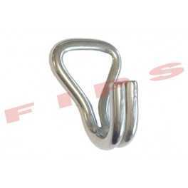 Crochet double en inox 316...